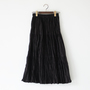 COTTON FLANNEL TIERED SKIRT