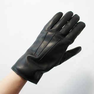 DENTS デンツ ブラックレザー /ラビットファー手袋 8サイズ DENTS デンツ ブラックレザー /ラビットファー手袋 8サイズ DENTS