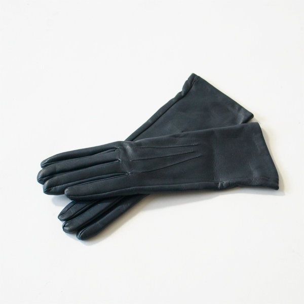 DENTS　レディースシルクライニンググローブ(NAVY)
