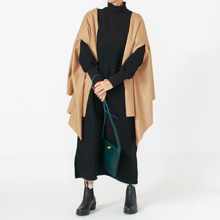 身長：160cm(ヘリンボーン/CAMEL)