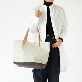 帆布 トートバッグ(M) PINE 9号 SCCP002／SUNSET CRAFTSMAN CO.（サン