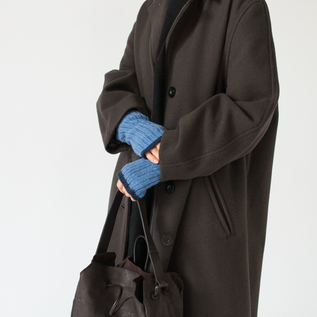 別注】カシミヤリブリストウォーマー／WILLIAM BRUNTON（ウィリアム