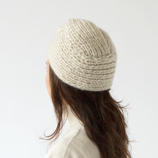 ターバンニット帽(NATURAL WHITE) ターバンニット帽(NATURAL WHITE)