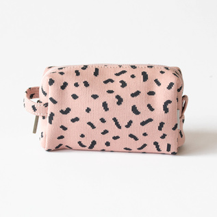 ハンドル付きポーチ KNIT POUCH M