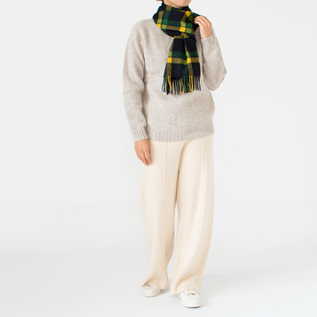 カシミヤチェックマフラー／Joshua Ellis（ジョシュア エリス)｜愛着を