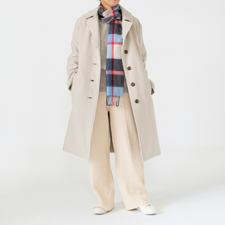 ♦*中様 新品　Joshua Ellis（ジョシュア エリス）　 カシミヤチェッ Joshua Ellis(ジョシュア エリス)チェック カシミアストール Primary