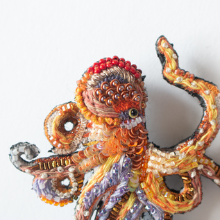 刺繍ブローチピン／TROVELORE（トロベローレ）｜愛着を持ってずっと