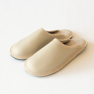 SLIPPERS STELLA PELLE OFF WHITE