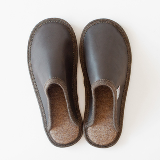 スリッパ STELLA PELLE D.BROWN スリッパ STELLA PELLE D.BROWN