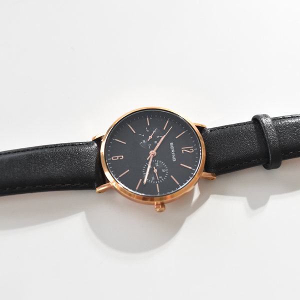 BERING Changes ユニセックス腕時計(BLACK BLACK)