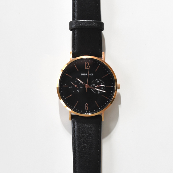 BERING Changes ユニセックス腕時計(BLACK BLACK)
