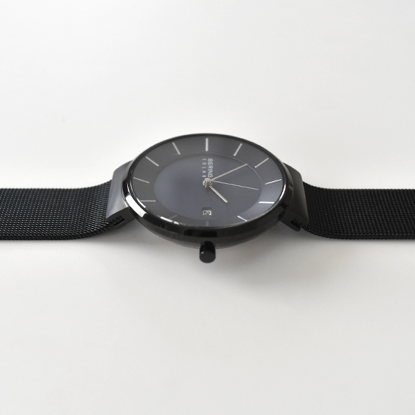 BERING Solar メンズ腕時計(BLACK BLUE)