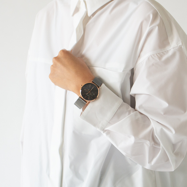 BERING Changes ユニセックス腕時計(BROWN ROSEGOLD)