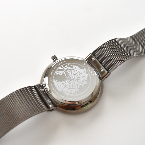 BERING Solar メンズ腕時計(BROWN GRAY)