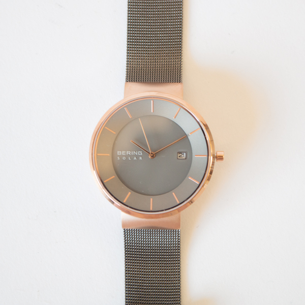GREY ROSEGOLDBERING Solar メンズ腕時計 GREY ROSEGOLDBERING Solar メンズ腕時計