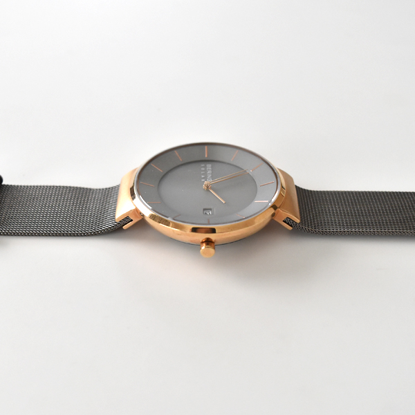 BERING Solar メンズ腕時計(GREY ROSEGOLD)