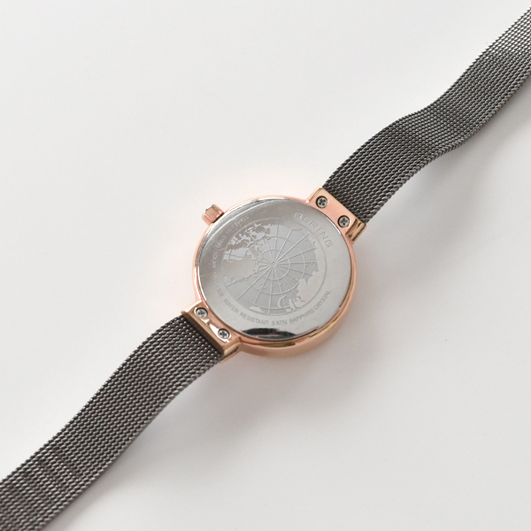 BERING Solar レディース腕時計(GRAY RODEGOLD)