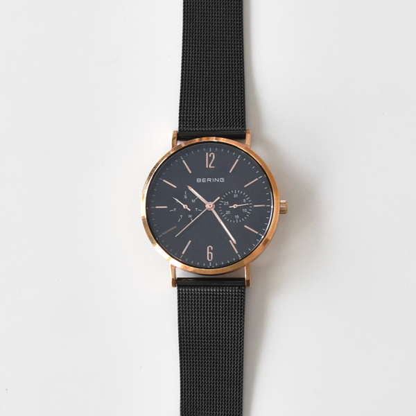 BERING Changes ユニセックス腕時計(BLACK BLACK)