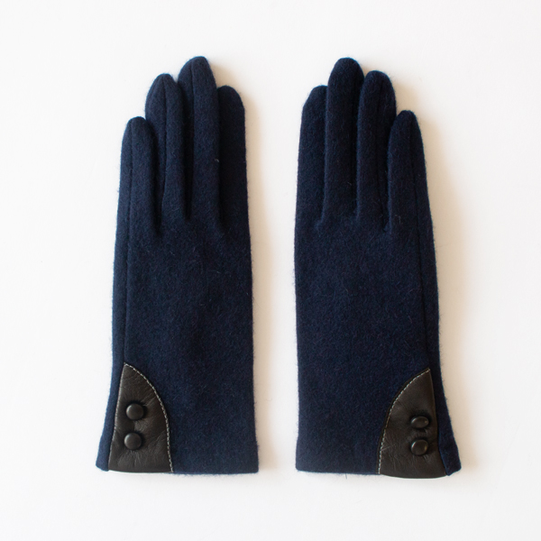 カシミヤ手袋女性用 Valence(NAVY)