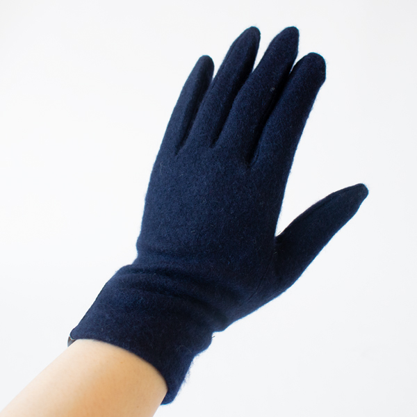 カシミヤ手袋女性用 Valence(NAVY)