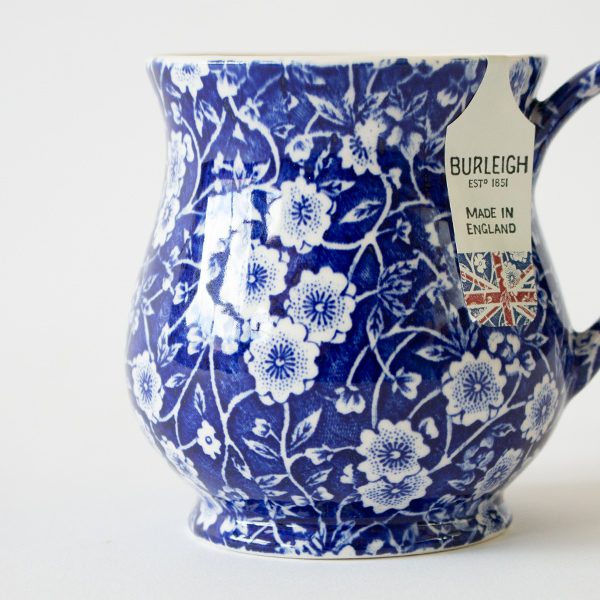 Burleigh マグカップ 350ml(Blue Calico)