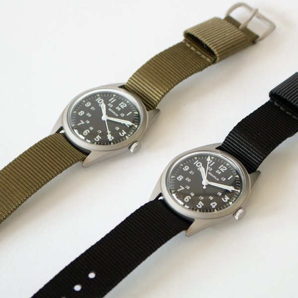 1960年代、ベトナム戦争で支給された軍用時計(MIL-3818B)の復刻モデル 1960年代、ベトナム戦争で支給された軍用時計(MIL-3818B)の復刻モデル