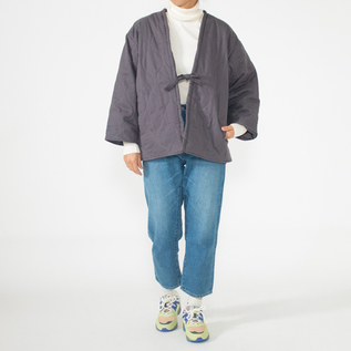 紡々ガーゼの半纏ジャケット／SaFo/heart（サフォ/ハート）｜愛着を