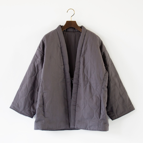 紡々ガーゼの半纏ジャケット(L)