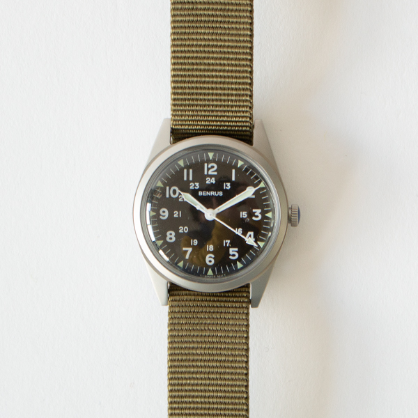 BENRUS ミリタリーウォッチ DTU2A/P(SILVER KHAKI) BENRUS ミリタリーウォッチ DTU2A/P(SILVER KHAKI)