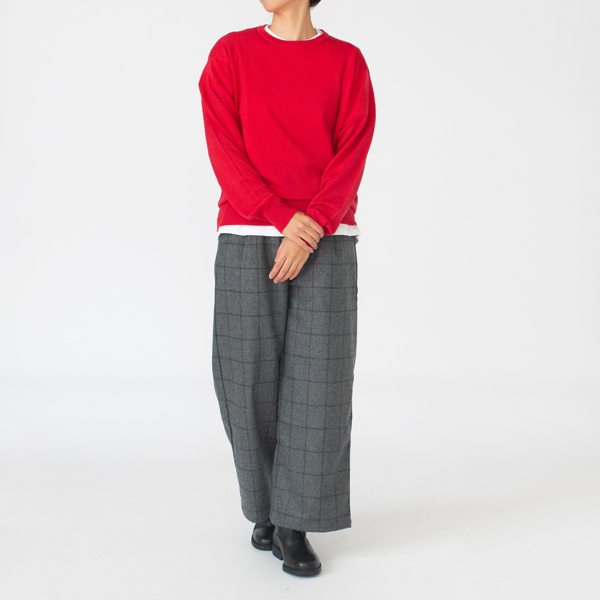 身長160cm(CRANBERRY/M)