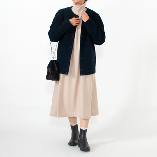 Jackman ウールジャケット Sサイズ　ジャックマン ウールジャケット WOOL COLLARLESS JACKET／Jackman（ジャック