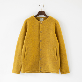 JACKMANジャックマン　ウールカラーレスジャケット ウールジャケット WOOL COLLARLESS JACKET／Jackman（ジャック
