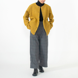 ウールジャケット WOOL COLLARLESS JACKET／Jackman（ジャック