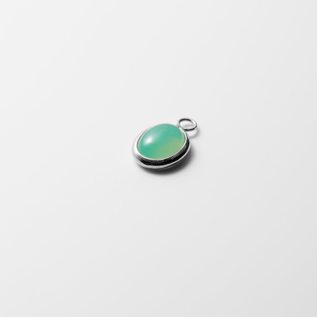 Chrysoprase：クリソプレーズ。石言葉は「成功」「繁栄」「新しい機会」「前進」など