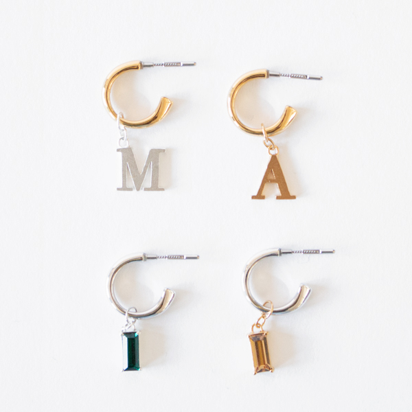 キャッチレスピアス EMBRACE SAGEの専用チャームです キャッチレスピアス EMBRACE SAGEの専用チャームです