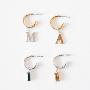 キャッチレスピアス EMBRACE SAGEの専用チャームです キャッチレスピアス EMBRACE SAGEの専用チャームです