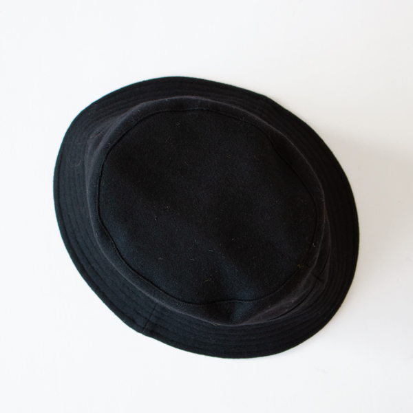 メルトンバケットハット(BLACK)