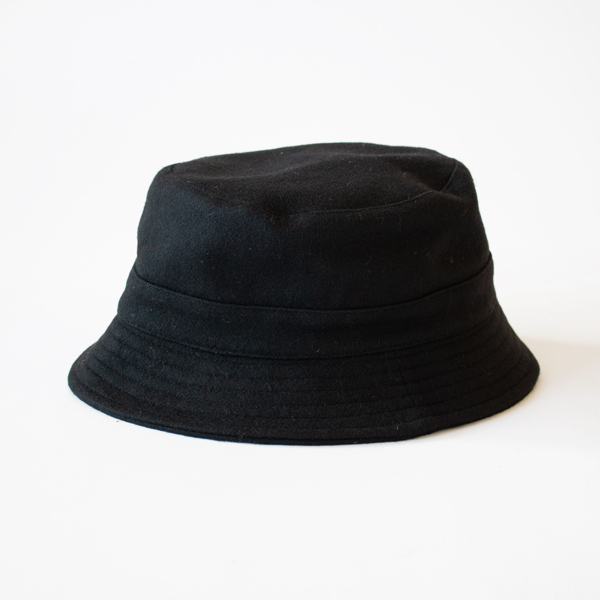 メルトンバケットハット(BLACK)