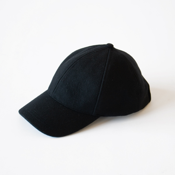 メルトンキャップ(BLACK)