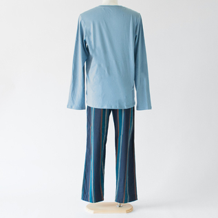 コンフォートナイトウエア(メンズパジャマ)BLUEGREY STRIPE コンフォートナイトウエア(メンズパジャマ)BLUEGREY STRIPE