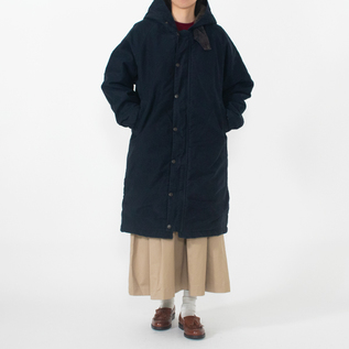 F2450 MOLESKIN HOOD COAT／FOB FACTORY（エフオービー ファクトリー