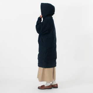 F2450 MOLESKIN HOOD COAT／FOB FACTORY（エフオービー ファクトリー