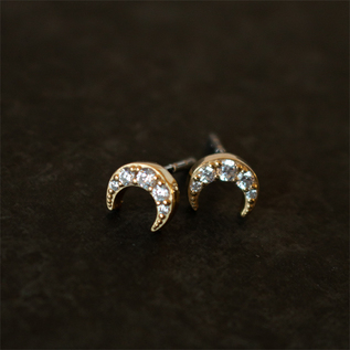 キャッチレスピアス HONESTY(LUNA GOLD) キャッチレスピアス HONESTY(LUNA GOLD)