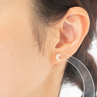 CATCHLESS EARIINGS HONESTY／Baqless / Shop ZUTTO for the long