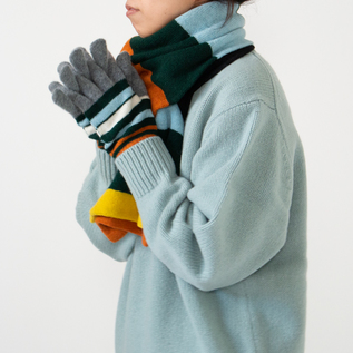 同じ柄のマフラーもあります(GREY) 同じ柄のマフラーもあります(GREY)