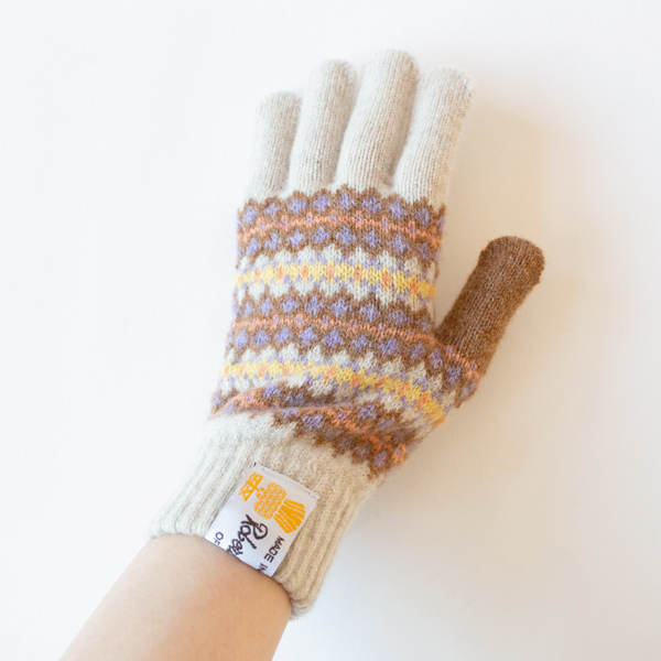 MORAR ニットグローブ(BEIGE)