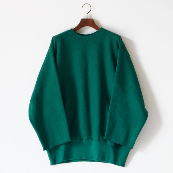 CAMBER CrossKnit Crew スリーブカットプルオーバー(DARK GREEN)