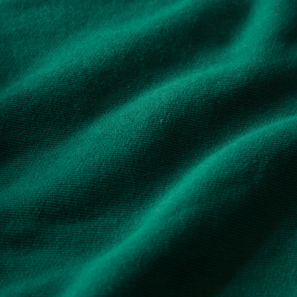 アメリカのTシャツらしいタフな生地感(DARK GREEN)