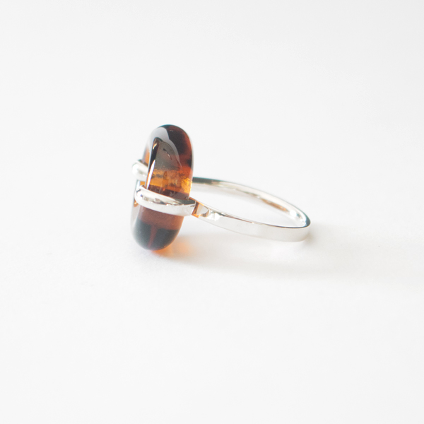 In The Loop Ring(BROWN AMBER)