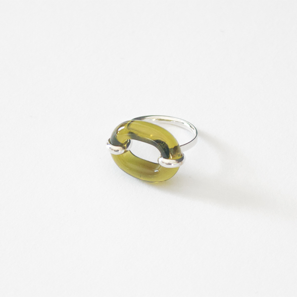 In The Loop Ring(LIGHT OLIVE)